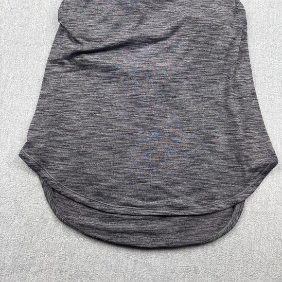 Lululemon Tank Top Womens 8 Gray Free To Be Serena Built In‎ Sports Bra Padded - Picture 4 of 9
